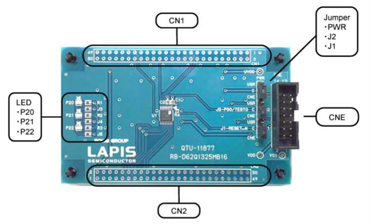 Circuit de localisation - ROHM Semiconductor Carte de référence RB-D62Q1325MB16